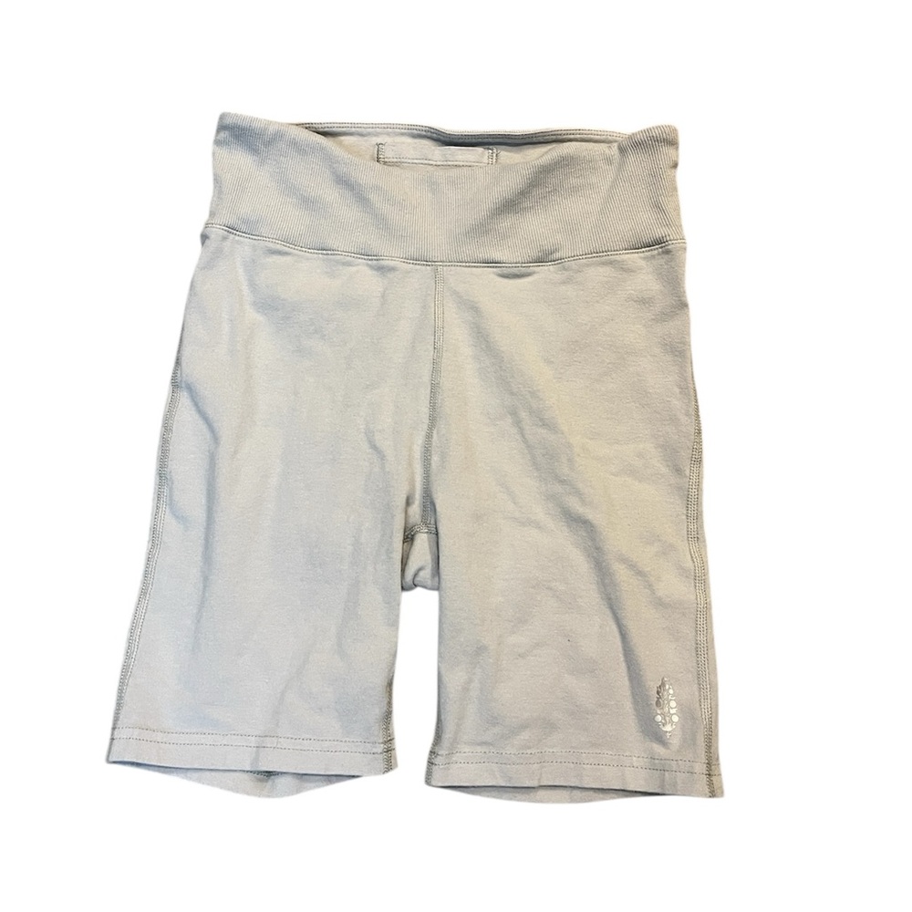 FP Free People Movement light gray bike shorts size small